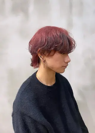 ミディアム カラー メンズ そうや 🐺のヘアスタイル