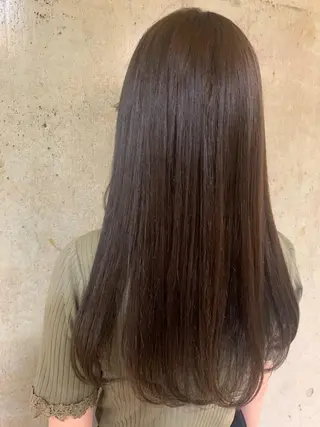 ロング 近 紗理奈のヘアスタイル