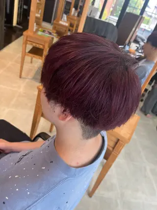 ショート カラー メンズ特化✨パーマス タイル大得意安田海斗のヘアスタイル