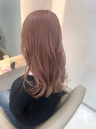 セミロング 髪質改善/レイヤー 本田拓也のヘアスタイル