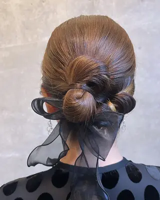 ヘアアレンジ 13日案内◎ 💐🤍理保のヘアスタイル