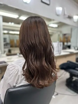 ロング カラー 似合わせ小顔カット 🌟神谷 ヨシタカのヘアスタイル