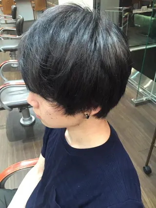 ショート カラー メンズ WAVE所属・西川 佑樹のヘアスタイル