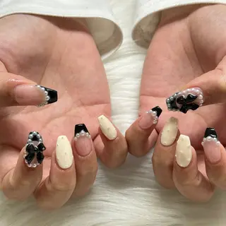 ネイル 💖長さだし/GAL /𝓜𝓲𝓸💖のネイルデザイン