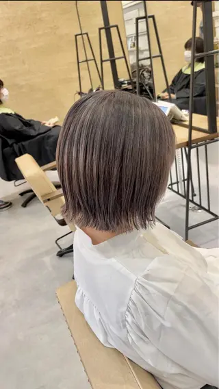 ショート メンズバレイヤージュ 斉藤春のヘアスタイル