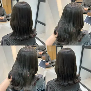 ミディアム カラー 🤍透明感/韓国風 🤍サクラギヒトミのヘアスタイル