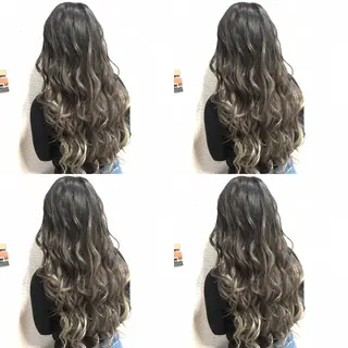ロング カラー eye エクステ専門店Rのヘアスタイル