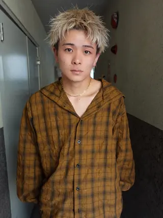 ショート メンズ キタダ ヒロキのヘアスタイル