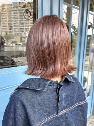 ショート カラー 渡辺 瑠美のヘアスタイル