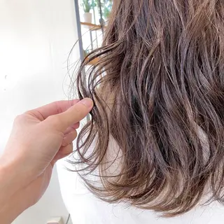 ミディアム カラー ヘアアレンジ tane.所属・【ダメージレス施術】 【透明感】北村 拓也のヘアスタイル
