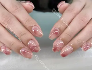 ネイル 神田 ココナッツのネイルデザイン