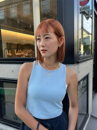 ショート カラー 似合わせ特化/レイヤ ーカット/mikuのヘアスタイル