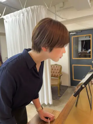 ショート NAGISA 🎀透明感カラー🎀のヘアスタイル