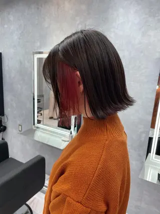 ショート カラー _WHITE 天神店 YUMEKA🐻のヘアスタイル