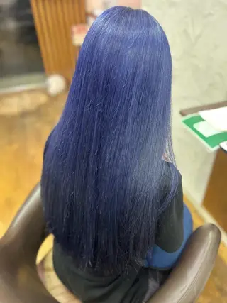 ロング ハイトーン×艶カラー 🤍MIZUKIのヘアスタイル