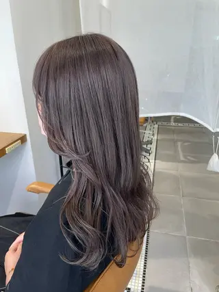 ロング カラー 'ele 🦄堀内佑茉のヘアスタイル