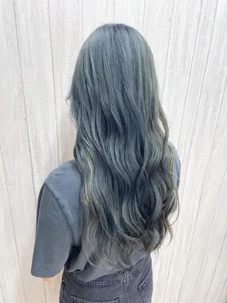 ロング カラー ケアブリーチ /髪質 改善/古橋圭史郎のヘアスタイル