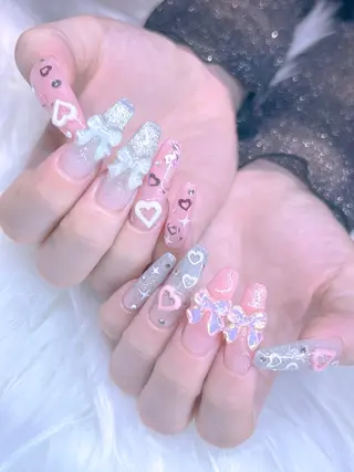 ネイル 長さだし専門店 M2 rikaのネイルデザイン