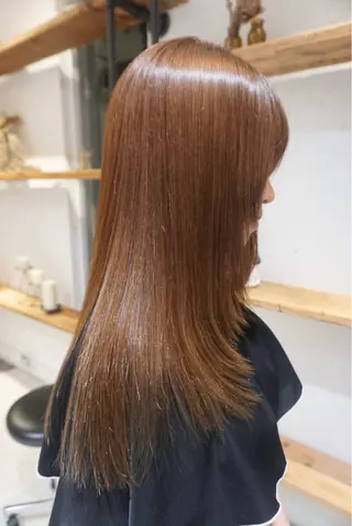 セミロング UNSOME二子玉川店所属・ぬくい せいな💫のヘアスタイル