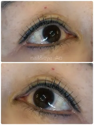 マツエク・マツパ Ao CHIE のマツエク・マツパデザイン