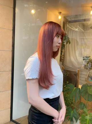 ロング カラー ブリーチ特化🌺★ あや🌵のヘアスタイル