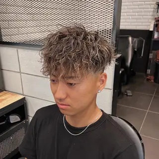 メンズ メンズ特化/パーマ/ メッシュ/竜成のヘアスタイル