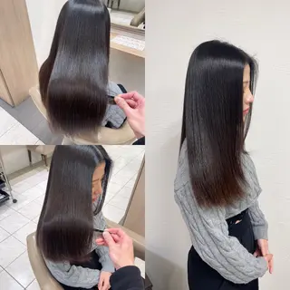 ロング Ash国立店 池田勇一”のヘアスタイル