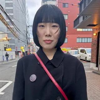 ショート カラー Lilu しずくのヘアスタイル