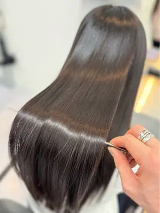 ロング 野口聖矢/縮毛矯正 髪質改善/ViVIEのヘアスタイル