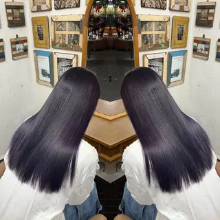 ロング カラー レイヤー/ボブ/ ミニボブ/AOIのヘアスタイル