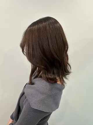 ミディアム カラー ヘアセット/艶カラー 💐nao.のヘアスタイル