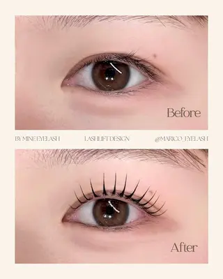 マツエク・マツパ mine eyelash所属・mine eyelashのマツエク・マツパデザイン