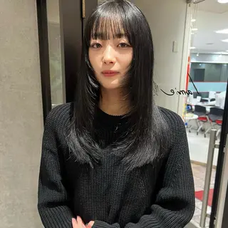 ロング AI TOKYO S所属・mizuki 【韓国レイヤー】のヘアスタイル