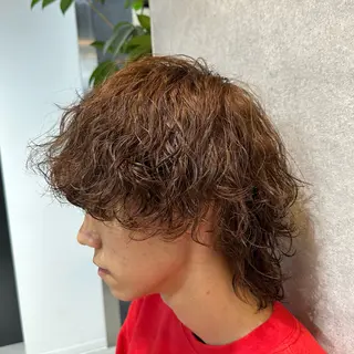 カラー パーマ メンズ メンズパーマ全般/ 似合わせ/ジョウのヘアスタイル