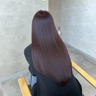 ロング ako │ soa巻ける縮毛矯正のヘアスタイル