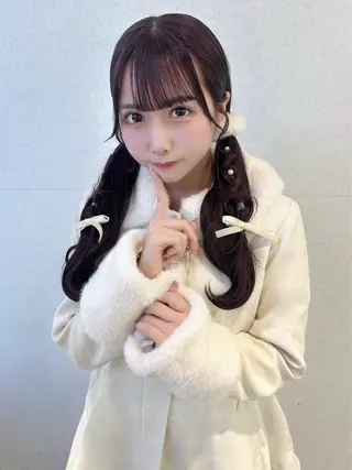 ロング ヘアアレンジ 🩰ピンクベージュ 💞midori💞のヘアスタイル