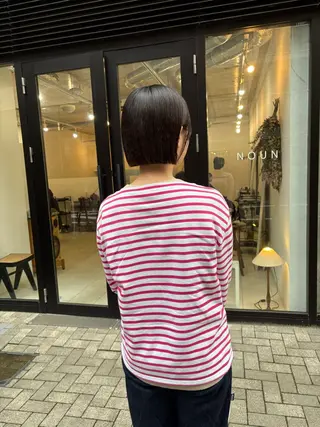 ショート NOUN所属・eri kinjoのヘアスタイル