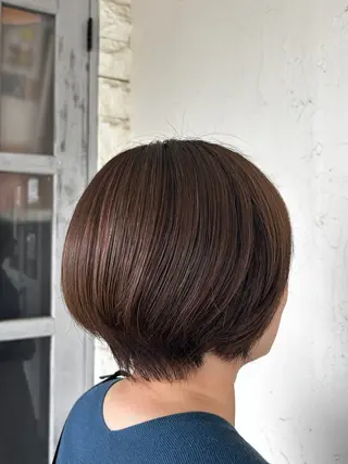 ショート モデル募集🌷/ 艶カラー/大谷李緒奈のヘアスタイル