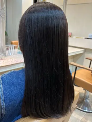 ロング カラー 韓国ヘア/レイヤー 顔周りカット/ユキナのヘアスタイル