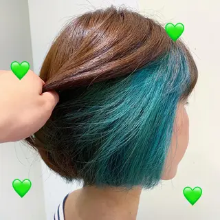 ミディアム カラー EMANON新宿東口所属・新宿駅近♡個室 ♡関口三都季🌜のヘアスタイル