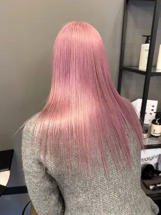 ロング カラー ブリーチ/アレンジ 天満/chihiroのヘアスタイル