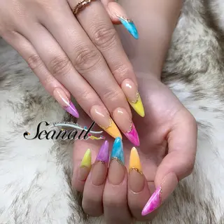 ネイル 小尾 栞のネイルデザイン