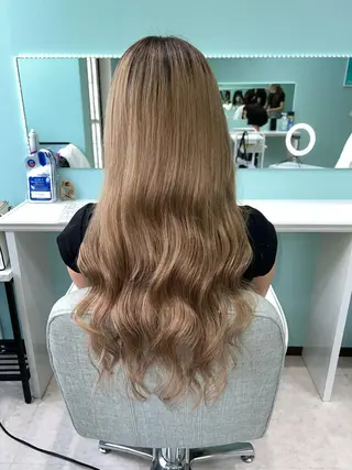 ロング eye エクステ専門店Rのヘアスタイル