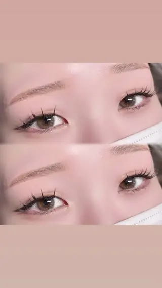 アイブロウ Fuka. Lash 𐙚⸝⸝꙳のマツエク・マツパデザイン