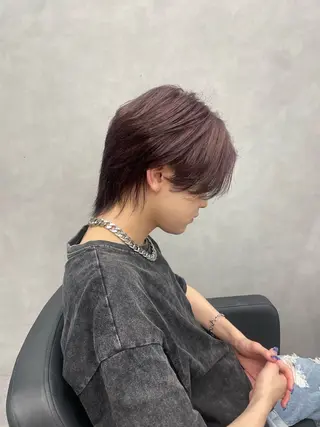 カラー メンズ 渡辺春衣 ♡デザインカラーのヘアスタイル