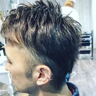 ショート カラー メンズ KOU コウのヘアスタイル
