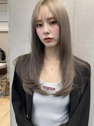 セミロング 大久保 雪乃🌛のヘアスタイル