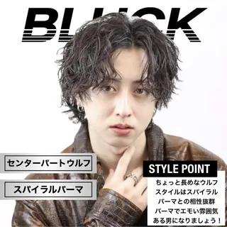 メンズ メンズ専門店🔥 BLUCK 2ndのヘアスタイル