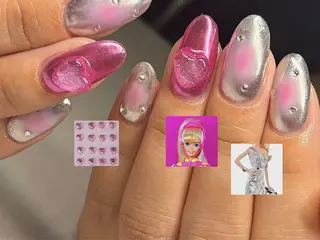 ネイル 🫧ユキ🫧 持込OK/平日夜&土のネイルデザイン