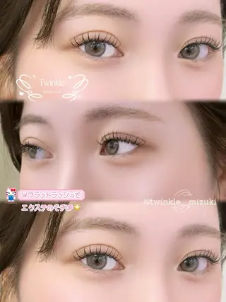 マツエク・マツパ Twinkle ナリタのマツエク・マツパデザイン